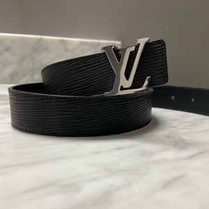 COPY - louis vuitton silver belt
